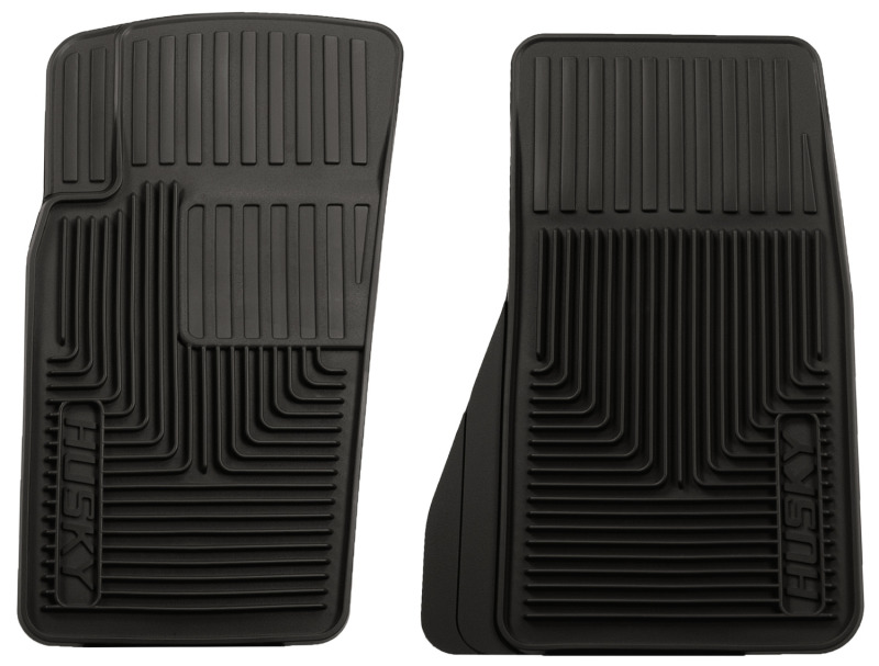 Jeep Liberty Floor Mats - Front - Husky Liners - Heavy Duty - Black - `02-`07